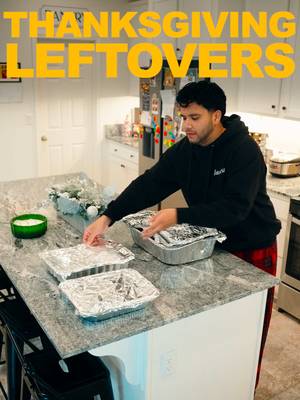 Is it just me or when you host Thanksgiving you're stuck with so much leftovers 🫠😂#thanksgivingleftovers #leftovers #hoildays