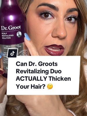 #drgrootpartner Can a hair product actually thicken your hair? With @Dr. Groot Hair’s Revitalizing Duo, the answer is YES beauty queens ✨ I’ve been using the Dr. Groot Hair Thickening Shampoo and the Dr. Groot Miracle In Shower Treatment for two weeks now, and I’ve visibly noticed thicker, fuller, shinier hair because of it. What’s especially exciting is their Korean scalp-first haircare approach. Think innovation that starts at the root rather than the lengths, supporting the foundation so your hair can grow in looking healthier, denser, and stronger over time! The shampoo is mild but refreshing with a high lather feel that protects color and fiber integrity. And the treatment is glossy, smoothing, and leaves hair feeling so much more resilient. Just be sure to rinse her out! No wonder Dr. Groot is Korea’s #1 haircare brand for hair thickening ✨You can shop her on @Amazon! #DrGroot #koreanhaircare #amazonfinds 