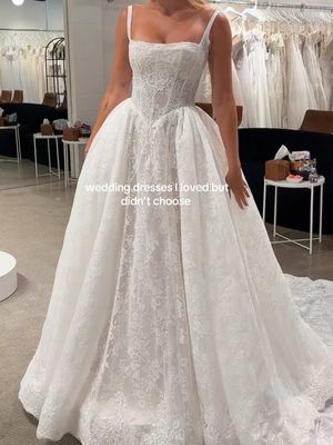 so many good ones I wish I could wear them all :,) which is your favorite? 👰🏼‍♀️🤍  #weddingdresses #weddingdressshopping #2026bride #bride #bridalera 