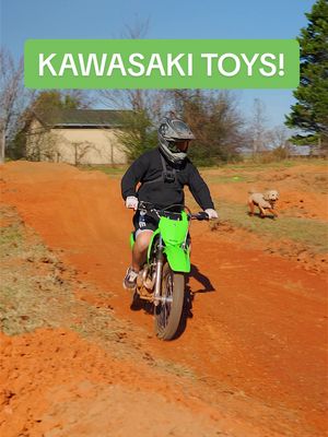 Having fun this offseason on our new @Kawasaki USA toys! 