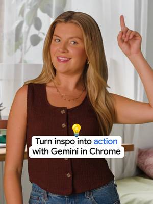Complex redesign to easy steps with Gemini in Chrome. Inspo, meet action. Available now in the U.S.