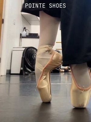 pointe shoes of the day 🩷✨🩰 our baby girl Daphne got spayed today 🥺 #pointe #pointeshoes #ballet #ballerina #ballettok 