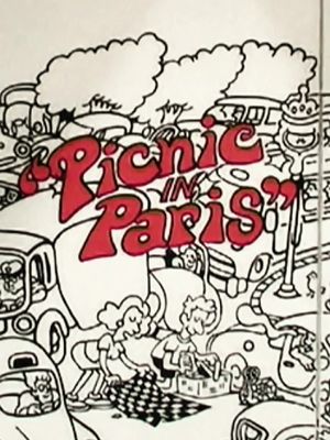 “Picnic in Paris,” by Hans Berger for the Carhartt WIP Store Paris Bastille. A reworking of a cult illustration from the brand’s archives, the mural can be found in the staircase of the left wing of the store. Artworks: Hugo Gatefait & Lucas Courtin Production: WAY TV 38 bis Rue du Faubourg Saint-Antoine 75012 Paris #CarharttWIP