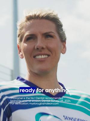 Chelsea and former Lionesses’ player Millie Bright (@milliebright04) defends her smile off the pitch with Pronamel.   #SensodynePronamel #MillieBright #OralHealthCare #Football #Haleon
