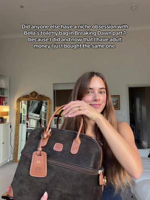 This is SO niche (it’s the Brics life toiletry carry on in olive!)