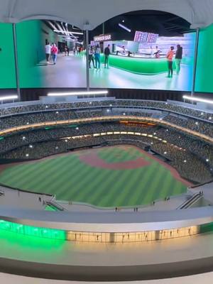 A first look at the A’s new Vegas ballpark in 3D 👀 The A’s Ballpark Experience Center just opened at the UnCommons… and it’s 🔥 🎥: Nick Walters #baseball #athletics #MLB