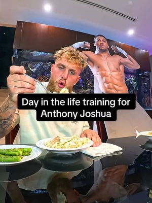 Day in the life training for Anthony Joshua @CelsiusOfficial #CELSIUSBrandPartner