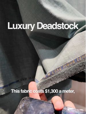 Most people talk about “luxury fabrics” without ever seeing where they actually come from. Today we visited one of my plugs who gets real deadstock straight from the Italian mills that have been around for over a century. These are the same mills Prada, Dior, Givenchy, Rick Owens, Louis Vuitton and Loro Piana pull from, the places that built half of modern luxury. Access to this level of fabric is normally locked off, and the prices are usually wild. But because we buy in volume for clients, we get up to 70 percent off. My plug just got a new shipment in, and we were lucky enough to go through everything before they even started sorting and organising it. High twist wools, coated nylons, technical blends, jacquards, all the stuff brands never show you but quietly rely on. If you care about quality, this is where the gap between “nice” and “serious” really starts.
