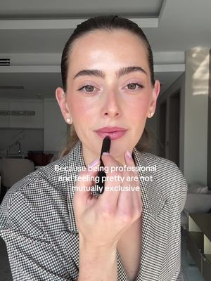 We’re often told you can be a “boss” or be “feminine” but rarely are we encouraged to be both. Attn ladies - we can feel pretty, be driven, and also be taken seriously!! 