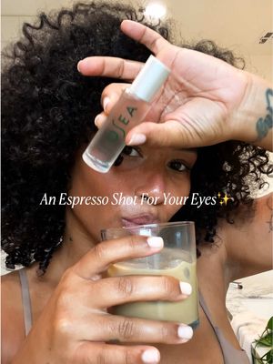 Wake up with a double espresso shot… but for your eyes 🫣✨  With seaweed, caffeine, peptides & hyaluronic acid, Ocean Eyes revives, de‑puffs, and wakes up tired under-eyes in seconds. Tap the link in bio to shop.