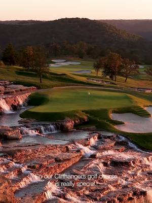 Like mini golf, but not so mini, and a whole lot more drama. #PeterMillar #BigCedar #BigCedarLodge #Missouri #GolfCourse 