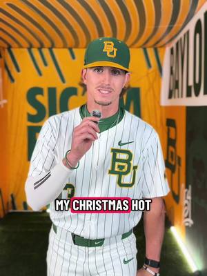 If you disagree take it up with Santa 🎅@Baylor Baseball #SicEm #big12 #baseball #christmas 