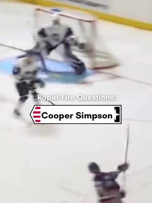 Rapid-fire with Cooper Simpson of the @Youngstown Phantoms 💥