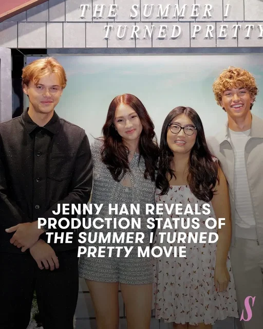 Yesterday #JennyHan gave a *much-needed* update on #tsitp film’s production, and revealed they’re still in the early stages. A release date hasn’t been set yet, and there’s a pretty good reason why. Find out at the link in bio. #thesummeriturnedpretty #bellyconklin #bonrad  Photos: Getty