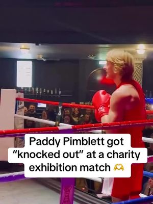 Paddy Pimblett did a charity exhibition fight in Liverpool with a boxer who has Down syndrome and he made someone’s dream come true at a disability boxing show ❤️ #paddypimblett #boxingtiktok 