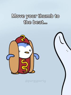 Thank you?? I guess... Follow @purgyparty and download our new battle royale mobile game! #pudgyparty #purgyparty #pudgypenguins #purgypengoon #cartoon   