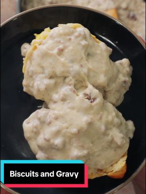 I asked my kids to pick dinner tonight Sausage Gravy 1lb breakfast sausage 4 tbsps butter 3/4 cup Flour 5 cups milk 1 tbsp Bear and Burtons W sauce Salt and pepper to taste Brown sausage in pan over medium heat. Add butter and melt Once butter is melted mix in flour til incorporated, let cook a couple mins to brown flour Add 2 cups of milk and let thicken stiting constantly , add salt and pepper. Once bubbling add rest of milk and let thicken.  Serve over your favorite biscuits or toast. May need more pepper… don’t be shy #dinner #mealideas #breakfast #holmescooking