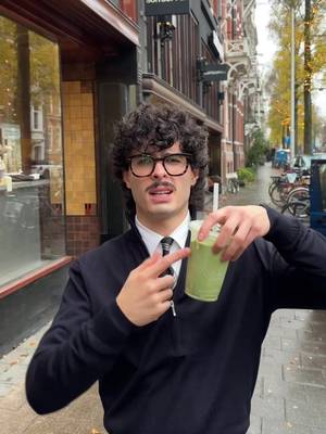 Outfit inspired by my iced matcha order #suitsupply #findyourownperfectfit #quarterzip #tiktokfashion 