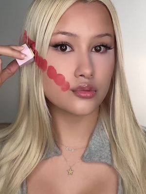 finally learned how to properly blend my blush 😍 #makeup #blush 