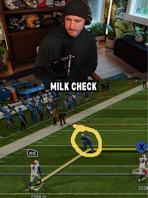 The ole milk check strikes again #NFL #Madden #LOL