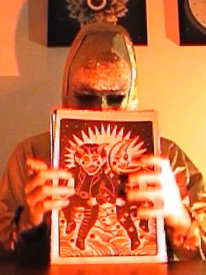 <BEST_FIENDS.AVI> You asked me a lot about some Moonverse merch and here it is! First, I want to introduce you to @mrokat  – she designed the masks, costumes and is usually standing behind the camera filming our music videos. She also does tattoos, photos, linocuts, stickers, cyanotypes, collages and lots of impressive stuff – check her out! Yes, she is very shy and doesn’t like showing-off, but deserves all the praise! Let’s say, that I’m the workaholic and she is the talented one :D. So, we thought about some cool, unique merch for you guys and here it is! 30 hand crafted, unique linocut prints just for you to enjoy! 15 beige and 15 red. I’ve also got some bad news. Unfortunately no shipping to the USA. I know that many of you love Mr. Moon and his cohorts, but Polish Post doesn’t send anything to the USA at this moment. If the situation resolves in the upcoming months, we will 100% add USA shipping! As for now, I’m sorry, but it’s not my call. The only workaround that comes to my mind is a digital download version of this artwork to print at home. Let me know if you would be interested in that. #guitar #vhs #devil #moon #linocut 
