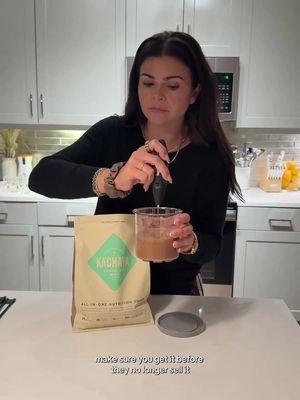 @Ka'Chava’s new Chocolate Mint flavor in the Ninja Creami might just be the best idea I've ever had. SO good!! Grab yours with code SARAHBARTHEL & LMK what you think! 💚🍫