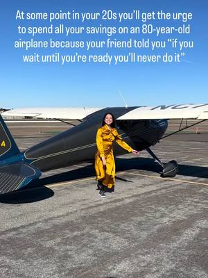 Butterfly effect is crazy because if I’d never gotten the plane I’d never have posted videos about aviation and wouldn’t have lost my medical and wouldn’t be fighting for the Mental Health in Aviation Act alongside @pilotmentalhealth and wouldn’t have gotten all of y’all to contact your senators or gone to DC to advocate so really, thanks @crapwhereaminow @gretaliebe and @flyingfiddler for encouraging me to make poor financial choices in my 20s!