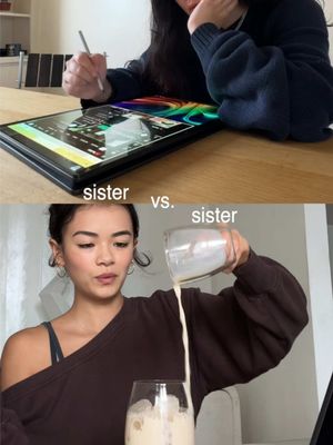 sister vs. sister morning routine using our HP OmniBook X, a Copilot+ PC. @HP @Windows #ad #HPOmniBook #HPAIPCC #INeedItForWork #CopilotPCs
