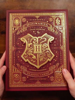 Unboxing the Harry Potter Box Set from @theory11 Theory11 #asmr #unboxing #harrypotter #thedudewithcards #fyp 