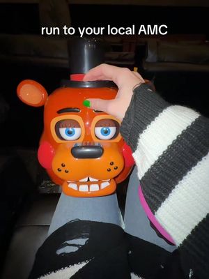 FNAF popcorn bucket & Mr cupcake drink 😭 #fnaf 