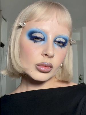 Midnight 42 colour palette mentioned 💙⋆✴︎˚｡⋆ #bluemakeup #wintermakeup 