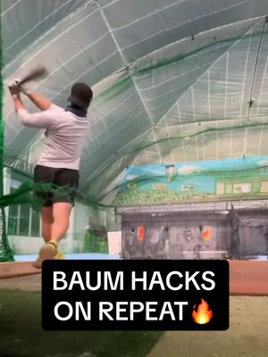 Baum hacks on repeat👀 #baum #tanks #baseball #baumnation #homer 