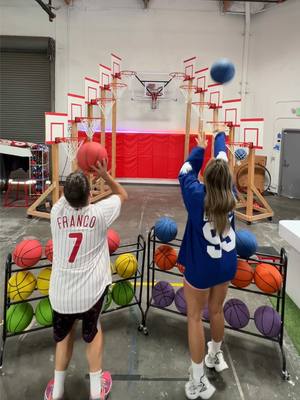 Basketball races vs @Josh Horton! #basketball #sports 