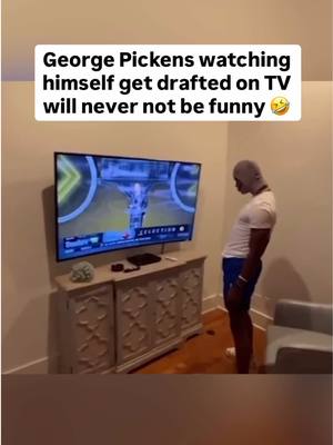 George Pickens’ draft video made him an icon in the NFL before he ran a single route 😭 (🎥 via 1.issue / IG) #georgepickens #cowboys #dallascowboys #pittsburghsteelers #nflfootball 