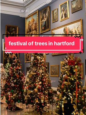 one of my all-time favorite holiday traditions ✨🎄 📍 @thewadsworth in hartford until december 14 #thewadsworthatheneum #hartfordct #ctchristmas