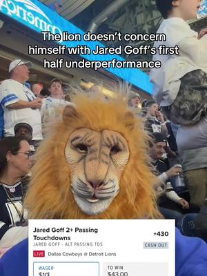 They say everyone gets going against the Cowboys D eventually  #nfl #detroitlions #fanduel #nfl #sportsbetting