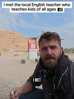 Afghanistan - I met the local English teacher #mikeokay #travel #afghanistan🇦🇫 #hitchhiking