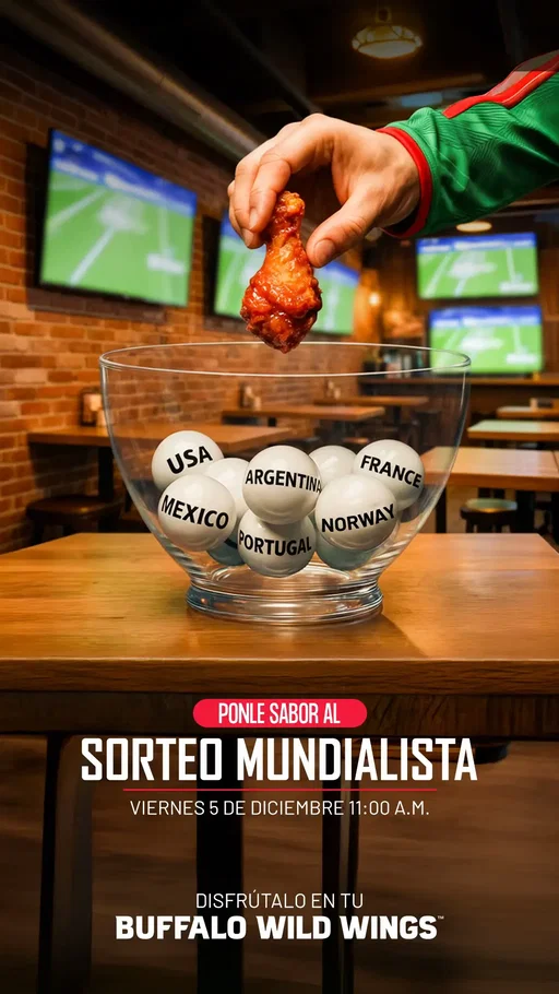¿Grupo de la muerte, o al fin se nos hace  la buena? ☠️☠️🇲🇽 Lo que sea que pase más al rato, ponle más sabor con unas alitas en Buffalo.  Horario especial de apertura: 11:00 a.m. 🤩🤩⏰ (Únicamente Nuevo León, Saltillo, Coahuila, Guanajuato y Morelos)