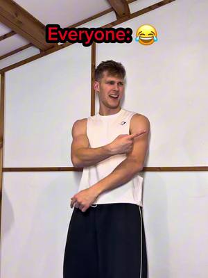 How people react when you tell them what you train…