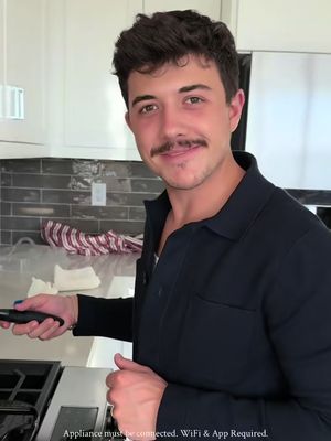 #ad The kitchen has always been our favorite place since it’s where we cook, laugh, and slow down together. The new @KitchenAid Slide-In Range with my Black Ore hardware makes every moment in the kitchen that much more special #KitchenAidPartner 