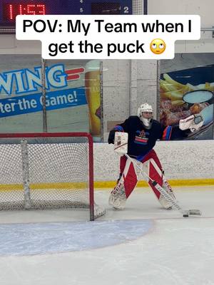 Every goalie can relate 😆 #hockeygoalie #hockeylife @Nick Gallais 