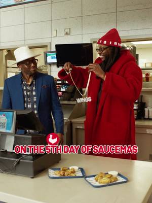 The rumors are true. Sauce Boss has bars. 👀 And to wish you a Merry Saucemas, @2chainz, @kinghalo and the Sauce Boss are giving out 5ct BOGO traditional or boneless wings at Zaxbys from 12/5-12/7. Zax Rewardz members, only in the app. #ZaxbysPartner