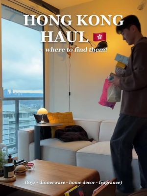 what i bought in hongkong (+ where to buy them!) 🌟🇭🇰 #homedecor #haul #hongkong #shoppinghaul #travel