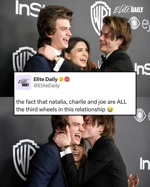 Photos: #StrangerThings / Getty #NataliaDyer #CharlieHeaton #JoeKeery
