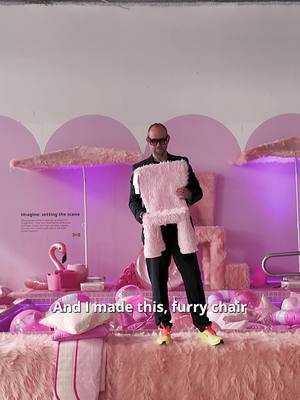 Designer inspo drop at #IKEAOpenHouse: give a 30-year classic a new pink, fuzzy life…and keep it forever 💗✨ #GREJSIMOJS #MAMMUT