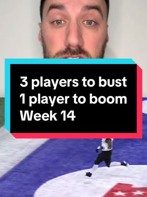 Players to BUST and BOOM in week 14 #fantasyfootball #fantasyfootballtips #fantasyfootballadvice #nflfantasy #raiderswalterpicks 