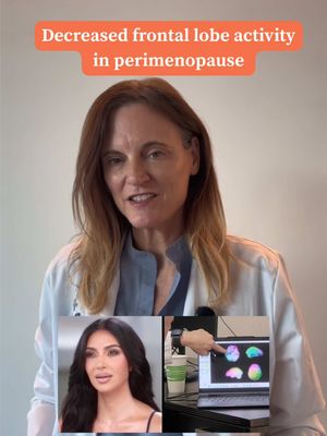 Low frontal lobe activity? Kim K’s brain scan *might* hint at perimenopause, not just stress. 🧠💡 Dr. Kathleen Jordan, Midi’s Chief Medical Officer, breaks it down. What’s your take: think perimenopause could be at play?  #perimenopause #brainhealth 