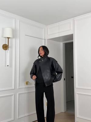 I LIVE for an all black date night outfit and this one ended up being super chic yet comfortable enough for the bump!  #datenightoutfit #bumpstyle #maternityfashion #winterfashion