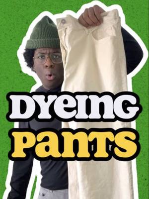 Part 2 - Upcycling Thrifted Pants - The $55 Green Fit Challenge w/ @Jon Thrifts - Follow to see the finished outfit! 4 custom upcycled green pieces - $55 budget #CricketSponsored #cricketnation 