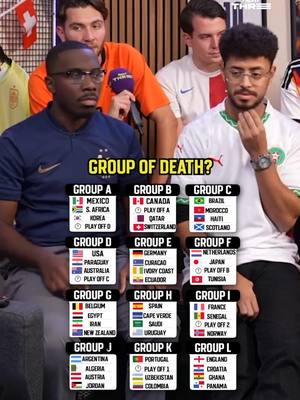 What's WORLD CUP 2026's TOUGHEST GROUP 😰?! #Soccer #football #worldcup2026 #worldcup